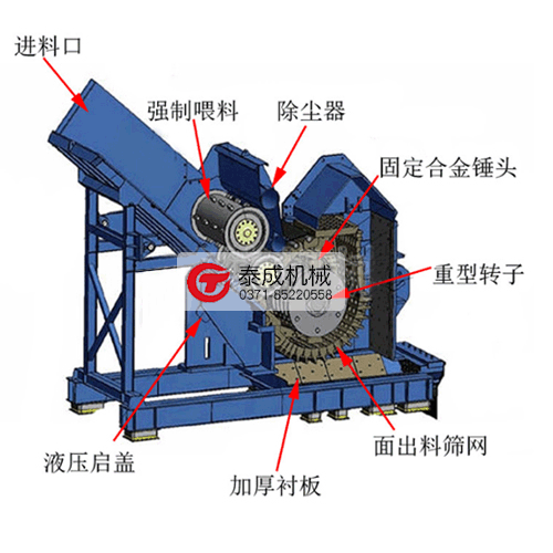 新型双滚桶谷子脱粒机_金属破碎机报价_新型金属油漆桶破碎机